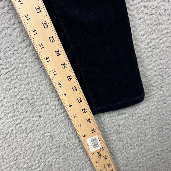 Ann Taylor LOFT Navy Blue Modern Skinny Modern Very Fine Wale Corduroy Size 28/6 - Picture 4 of 13